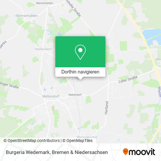 Burgeria Wedemark Karte