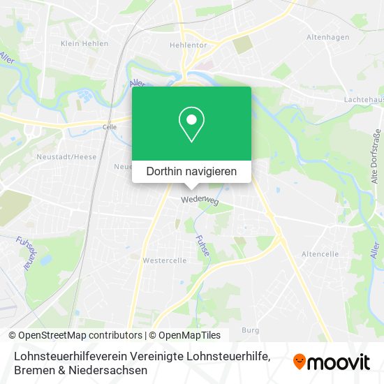 Lohnsteuerhilfeverein Vereinigte Lohnsteuerhilfe Karte