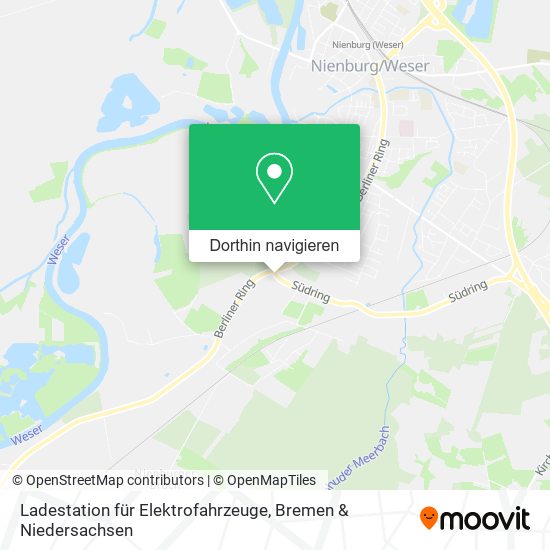 Ladestation für Elektrofahrzeuge Karte
