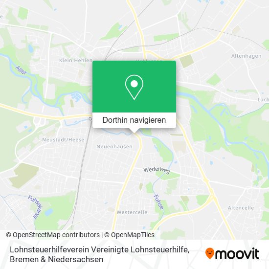 Lohnsteuerhilfeverein Vereinigte Lohnsteuerhilfe Karte
