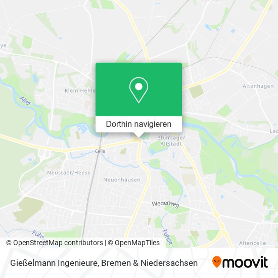 Gießelmann Ingenieure Karte
