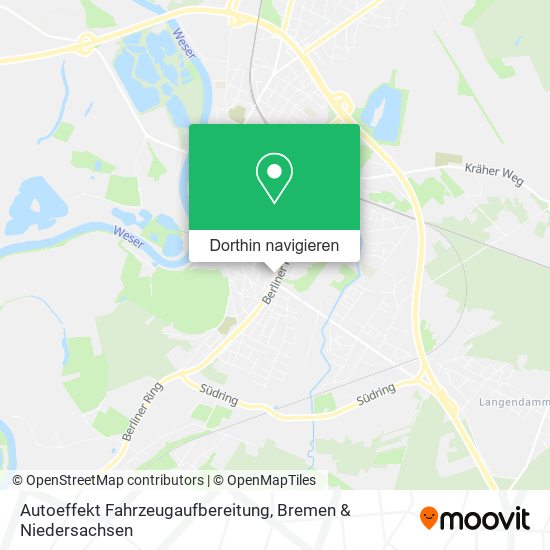 Autoeffekt Fahrzeugaufbereitung Karte