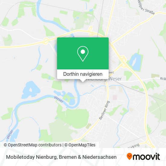 Mobiletoday Nienburg Karte