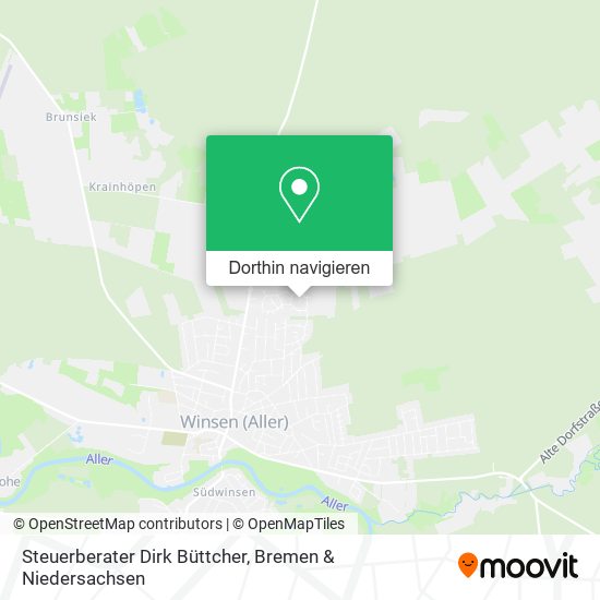 Steuerberater Dirk Büttcher Karte