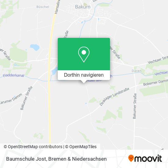 Baumschule Jost Karte