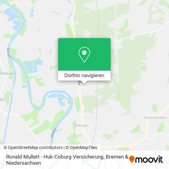 Ronald Mullett - Huk-Coburg Versicherung Karte