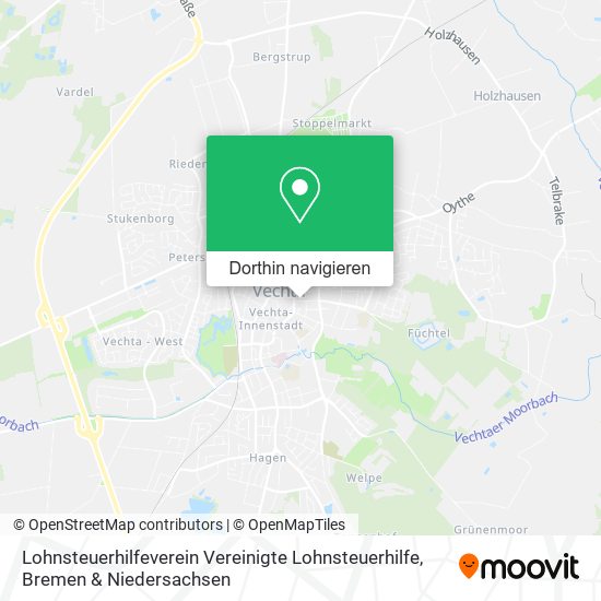 Lohnsteuerhilfeverein Vereinigte Lohnsteuerhilfe Karte