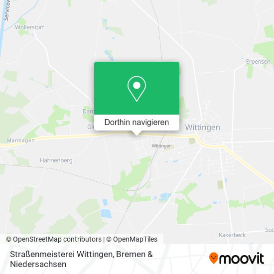 Straßenmeisterei Wittingen Karte