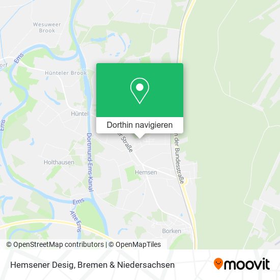 Hemsener Desig Karte