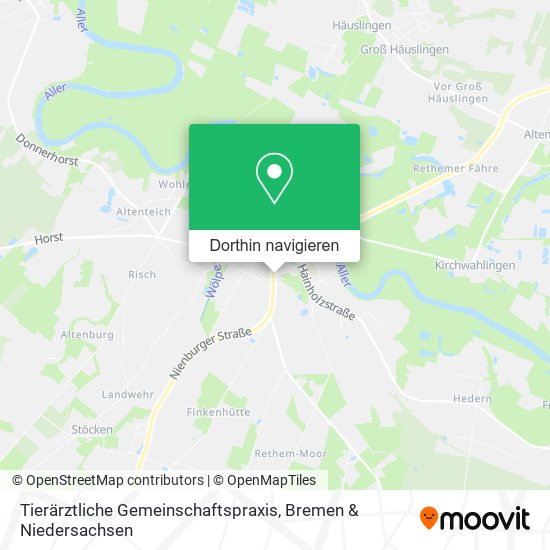 Tierärztliche Gemeinschaftspraxis Karte