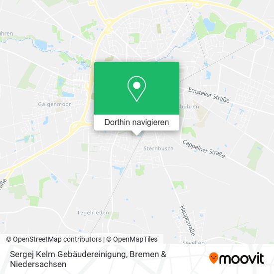 Sergej Kelm Gebäudereinigung Karte