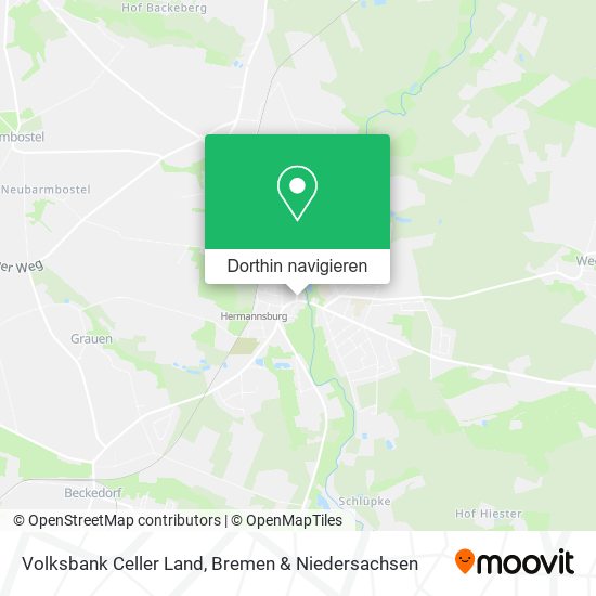 Volksbank Celler Land Karte