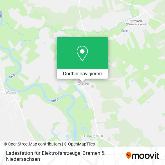Ladestation für Elektrofahrzeuge Karte