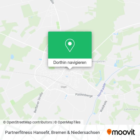 Partnerfitness Hansefit Karte