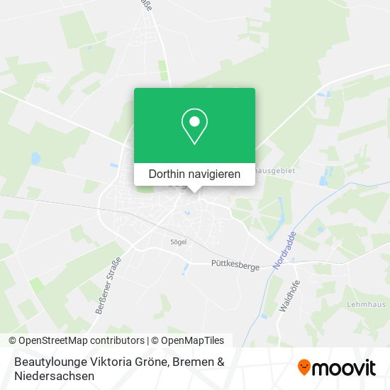 Beautylounge Viktoria Gröne Karte