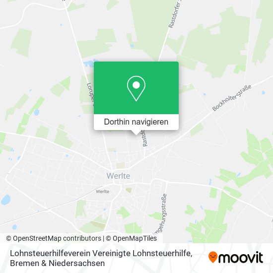 Lohnsteuerhilfeverein Vereinigte Lohnsteuerhilfe Karte