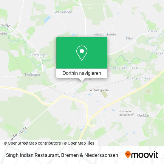 Singh Indian Restaurant Karte