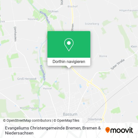 Evangeliums Christengemeinde Bremen Karte