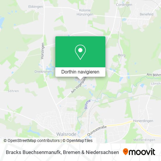 Bracks Buechsenmanufk Karte