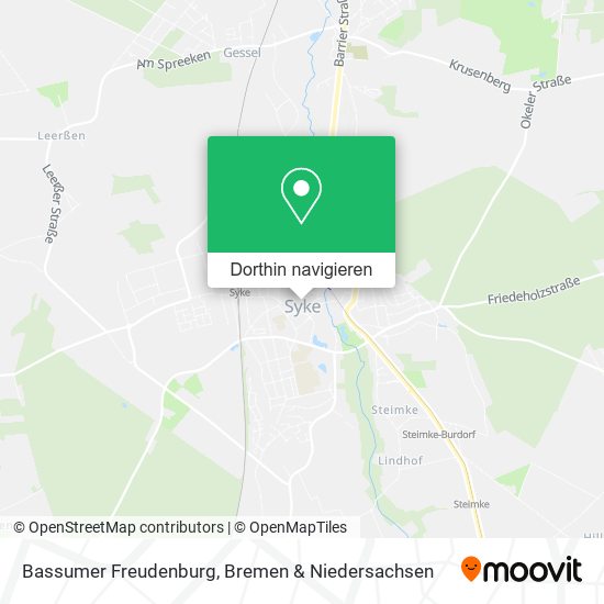 Bassumer Freudenburg Karte