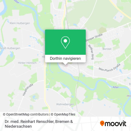 Dr. med. Reinhart Renschler Karte