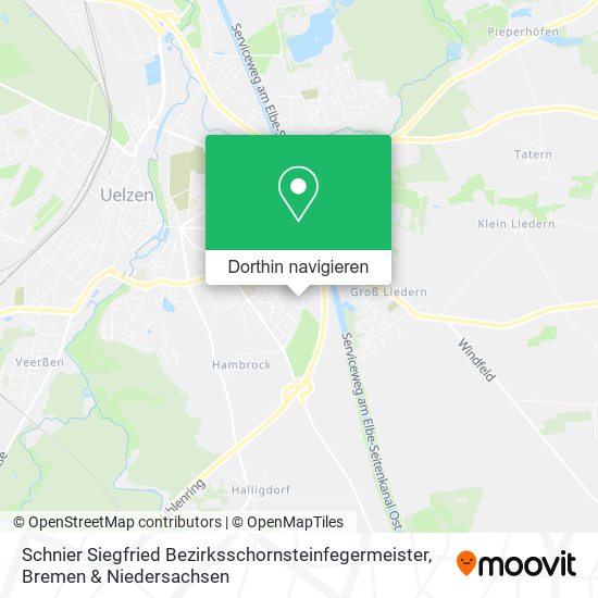 Schnier Siegfried Bezirksschornsteinfegermeister Karte