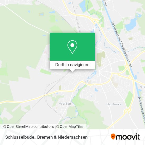 Schlusselbude. Karte