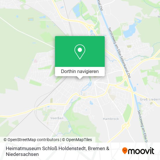 Heimatmuseum Schloß Holdenstedt Karte