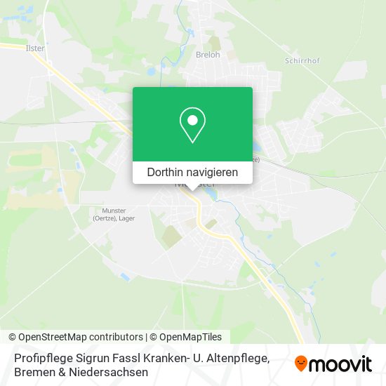 Profipflege Sigrun Fassl Kranken- U. Altenpflege Karte