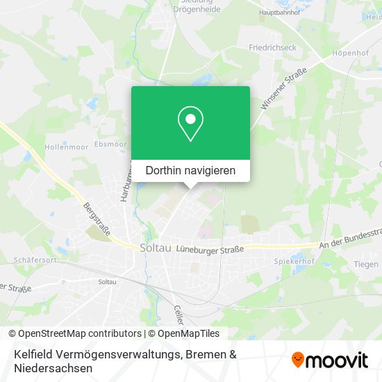 Kelfield Vermögensverwaltungs Karte