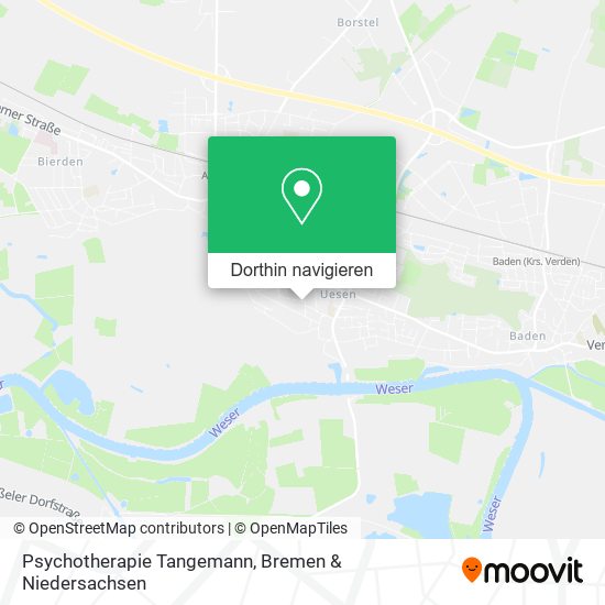 Psychotherapie Tangemann Karte