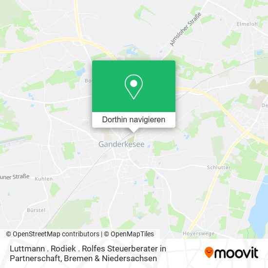 Luttmann . Rodiek . Rolfes Steuerberater in Partnerschaft Karte
