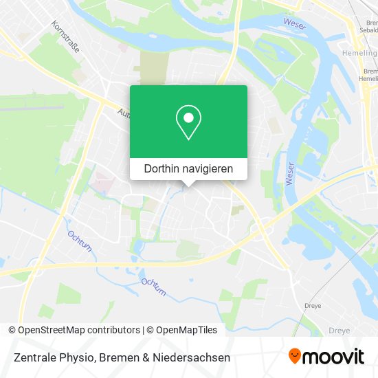 Zentrale Physio Karte