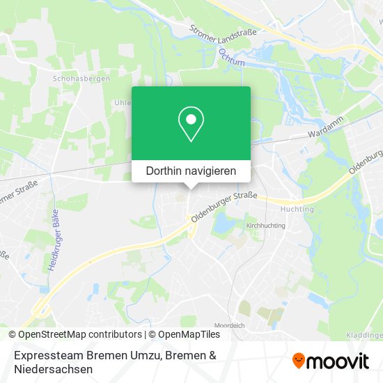 Expressteam Bremen Umzu Karte
