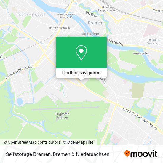 Selfstorage Bremen Karte