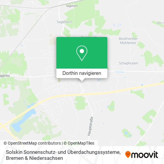 Solskin Sonnenschutz- und Überdachungssysteme Karte