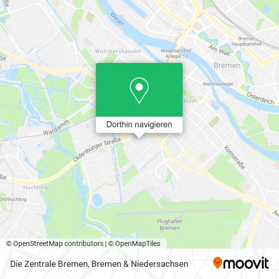 Die Zentrale Bremen Karte