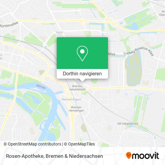Rosen-Apotheke Karte