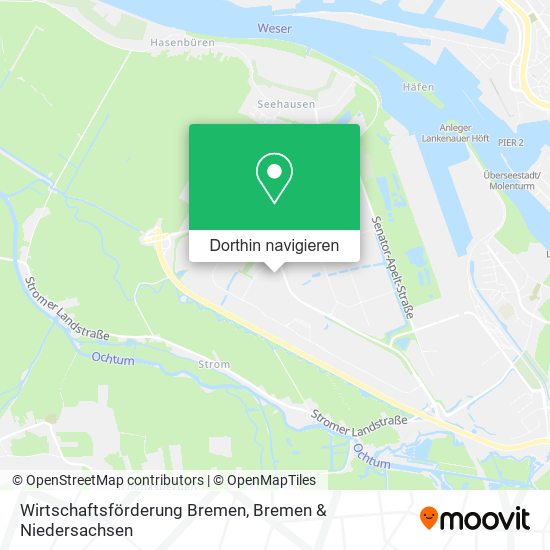 Wirtschaftsförderung Bremen Karte