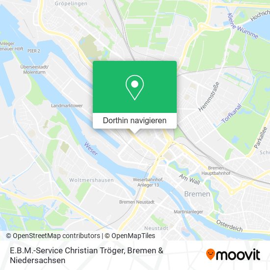E.B.M.-Service Christian Tröger Karte