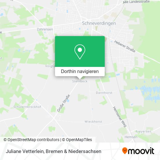 Juliane Vetterlein Karte