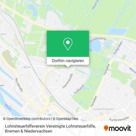 Lohnsteuerhilfeverein Vereinigte Lohnsteuerhilfe Karte