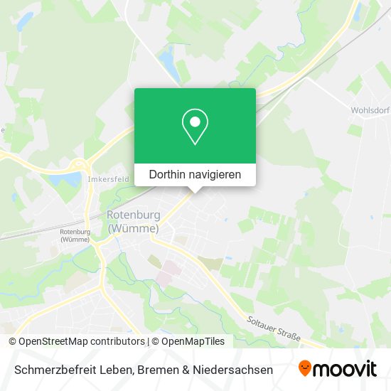 Schmerzbefreit Leben Karte