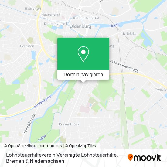 Lohnsteuerhilfeverein Vereinigte Lohnsteuerhilfe Karte