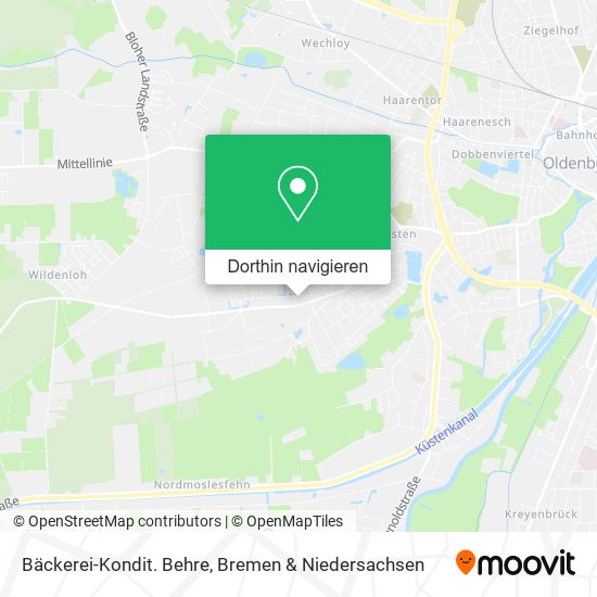 Bäckerei-Kondit. Behre Karte