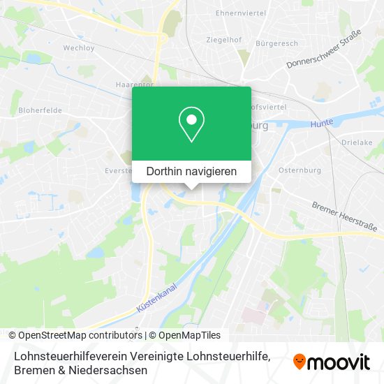Lohnsteuerhilfeverein Vereinigte Lohnsteuerhilfe Karte