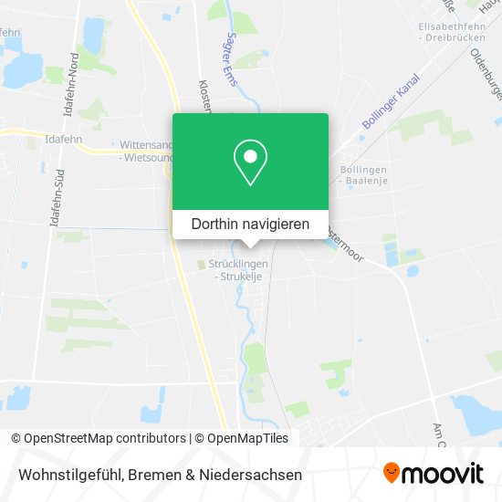 Wohnstilgefühl Karte