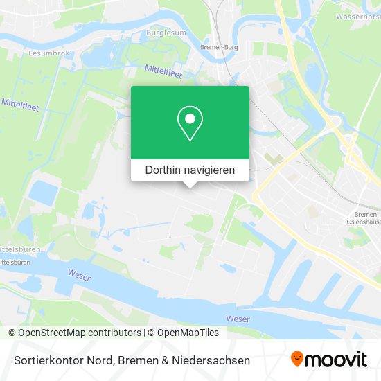 Sortierkontor Nord Karte