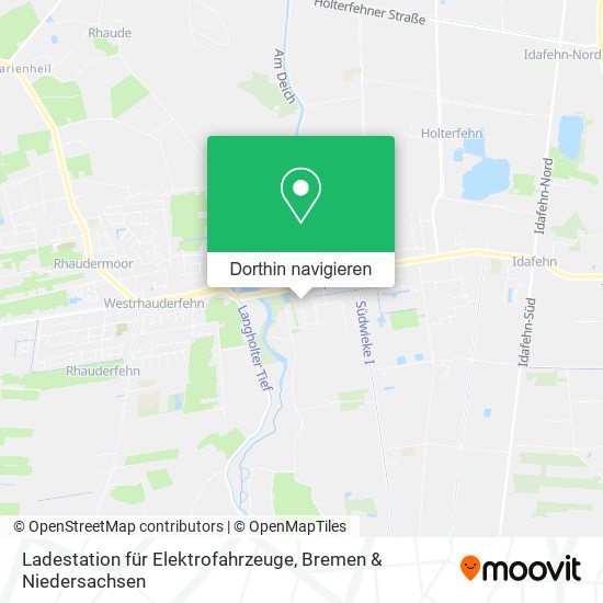 Ladestation für Elektrofahrzeuge Karte