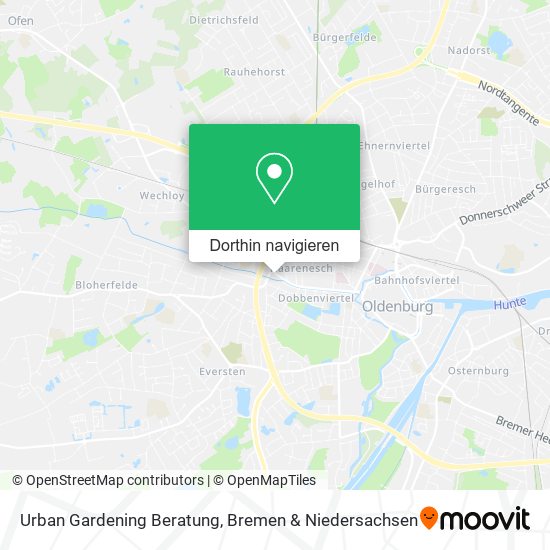 Urban Gardening Beratung Karte